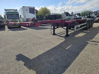 Fruehauf OCCZ 42-327 A| 40 FT HIGHCUBE| 2 X 20 FOOT 20 FOOT MIDDLE | SAF DISC.| DUTCH TRAILER. 2005 - N/A obrazek 6