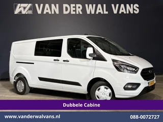 Ford Transit Custom 2022 - 2.0 TDCI 131pk L2H1 Dubbele Cabine Euro6 Airco | 6-Zits | Camera | Apple Carplay | Xenon | Cruisecontrol obrazek 1