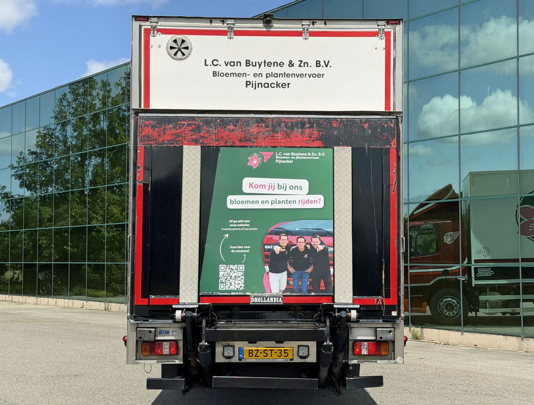 DAF CF 75.310 2012 - EURO 5 FT BURGERS BOX TAIL LIFT AIRCO SUPER CONDITION NL-TRUCK afbeelding 17