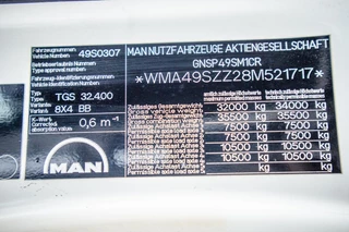 MAN TGS 2008 - 32.400 BB+STETTER+BELT/BAND/TAPIS obrazek 15