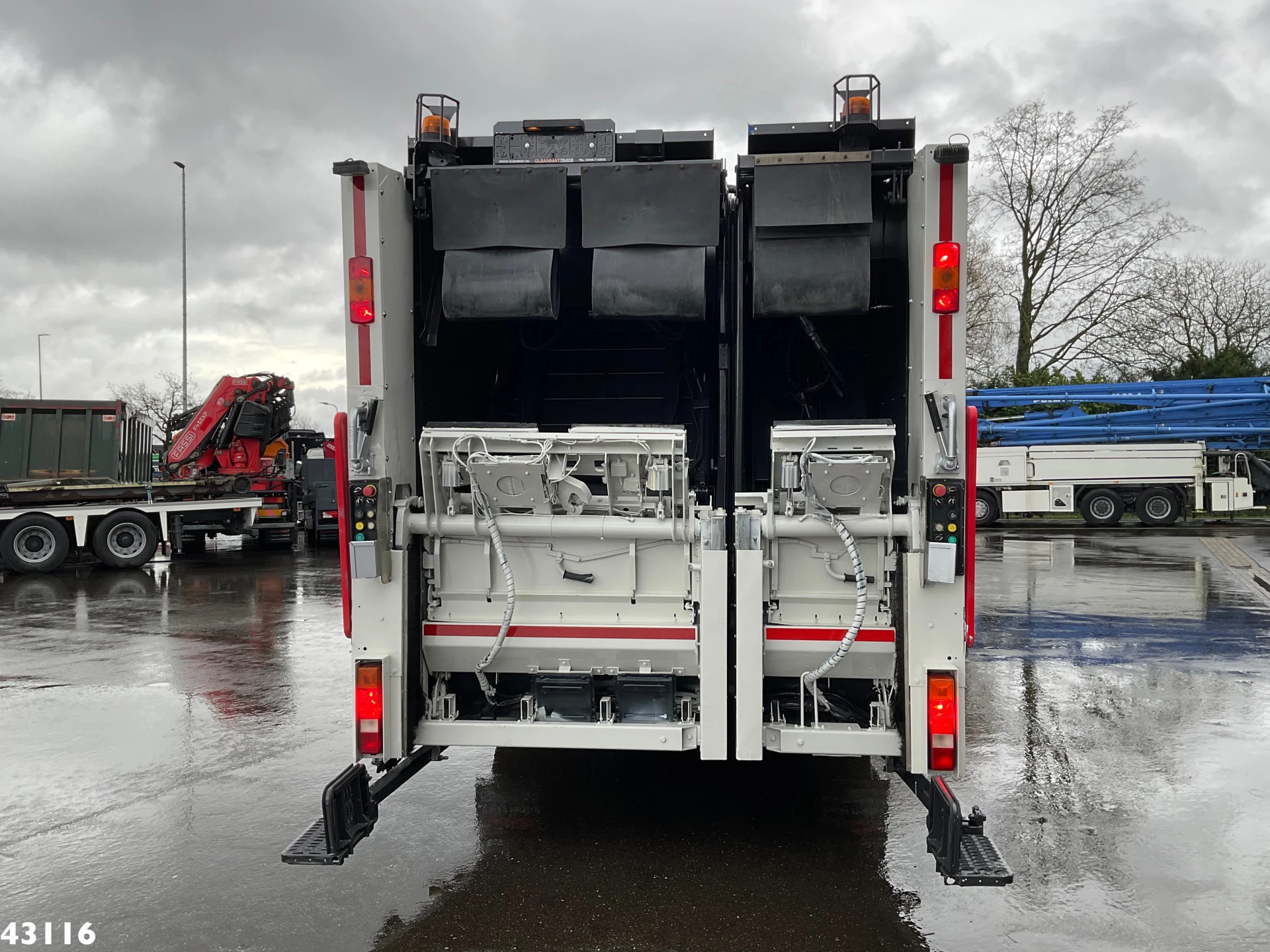 Volvo FE 350 Euro 6 NORBA MF 300 22m³, 2 compartimenten 2024 image 8