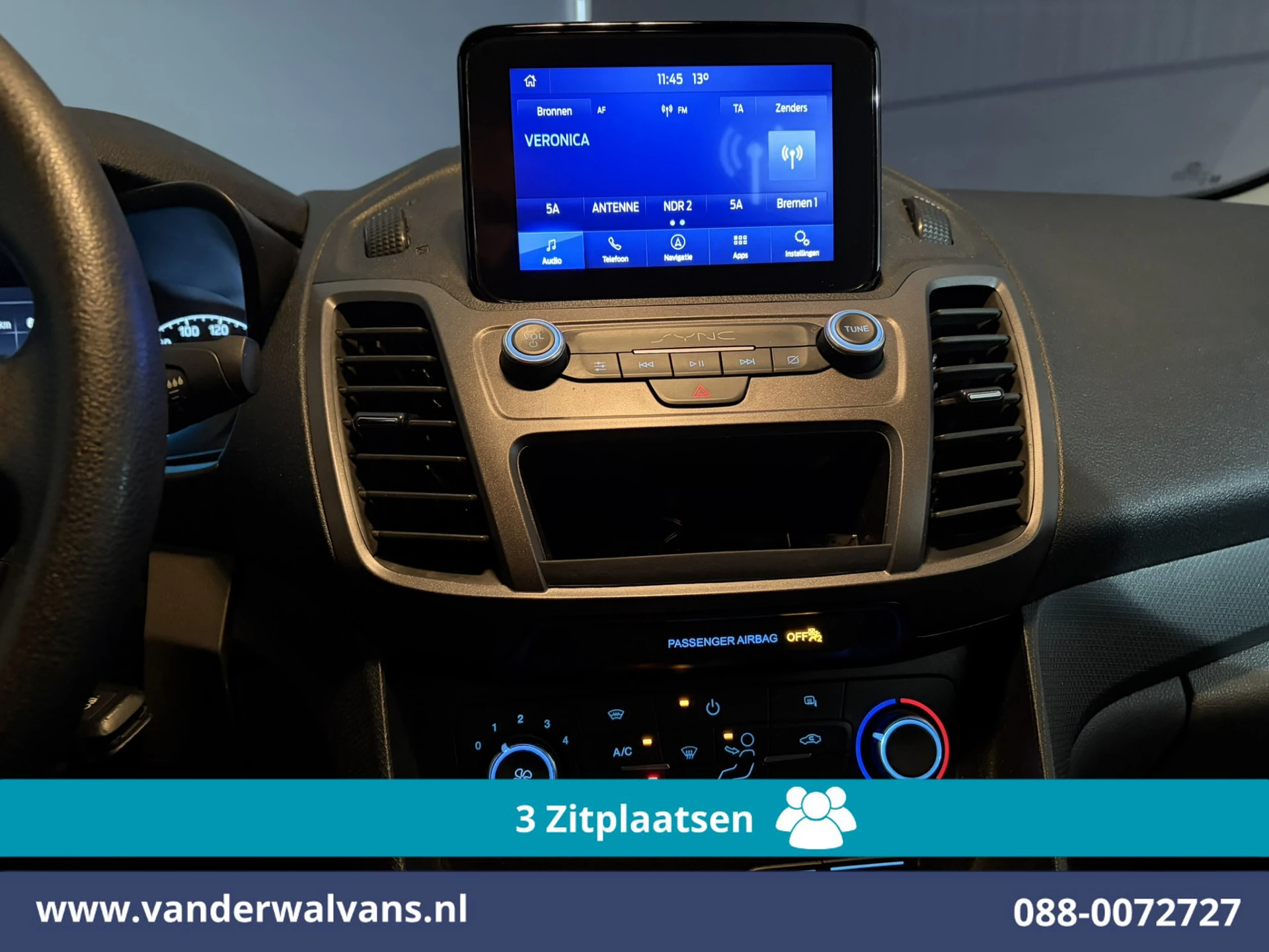 Ford Transit Connect 2022 - 1.5 EcoBlue 120pk L2H1 Euro6 Airco | 3-Zits | Camera | Navigatie | Apple Carplay immagine 15