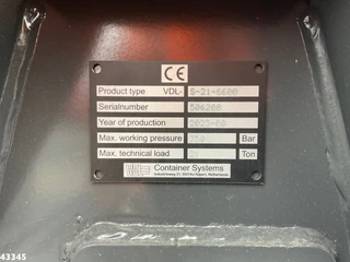 Volvo FM 430 Euro 6 VDL 21 Ton haakarmsysteem 2024 - N/A obrazek 18