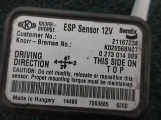 Volvo - FL210 21167238 ESP SENSOR EURO 6 afbeelding 2 miniatuur