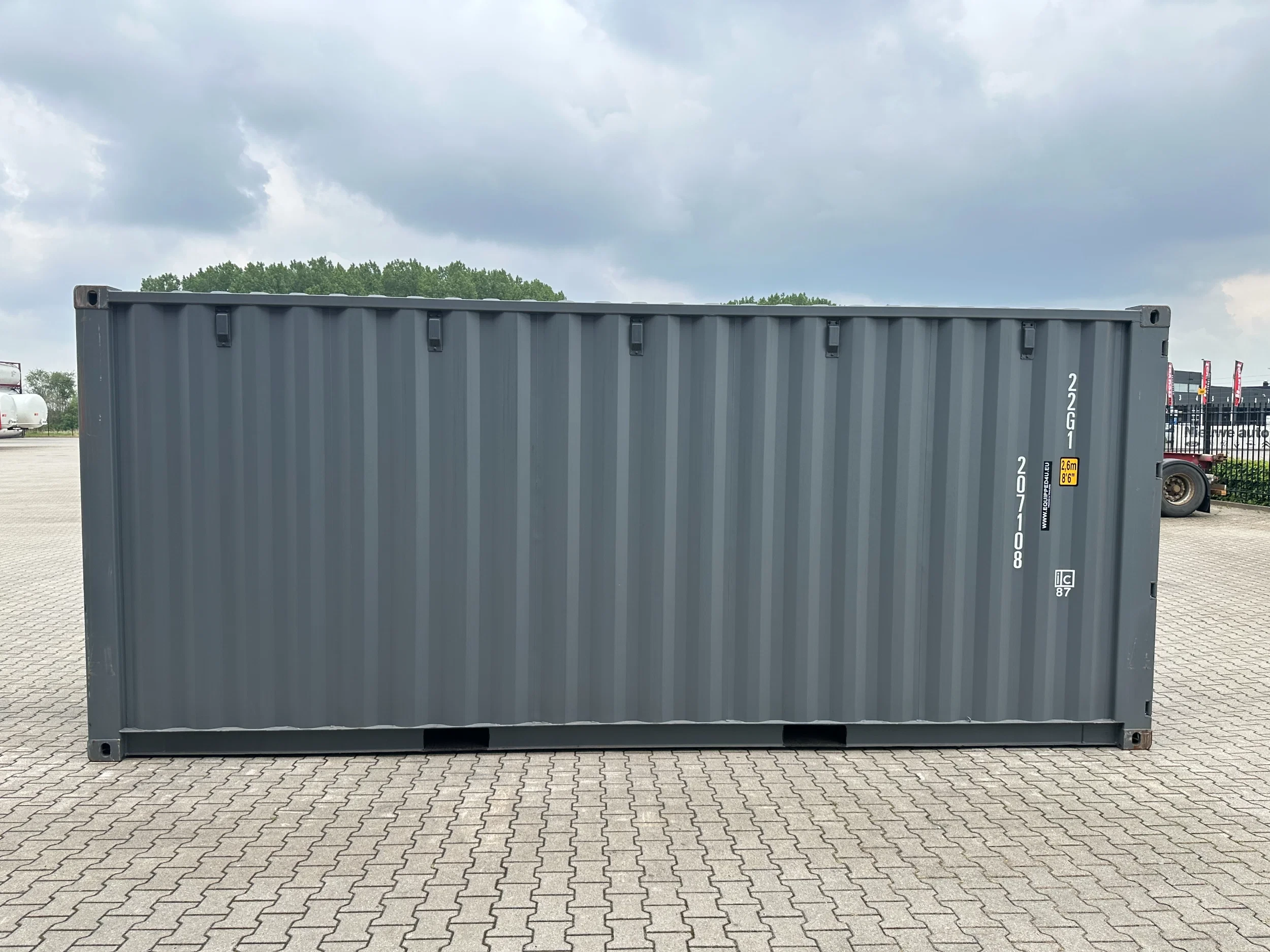 2026 - NEW (ONE-WAY) 20FT ISO DV 8'6" STANDARD container, 6x available obrázek 3
