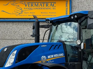 New Holland 2022 - T7.270AC, Frontlinkage + PTO, airbrakes, 50k,'22 afbeelding 2 miniatuur