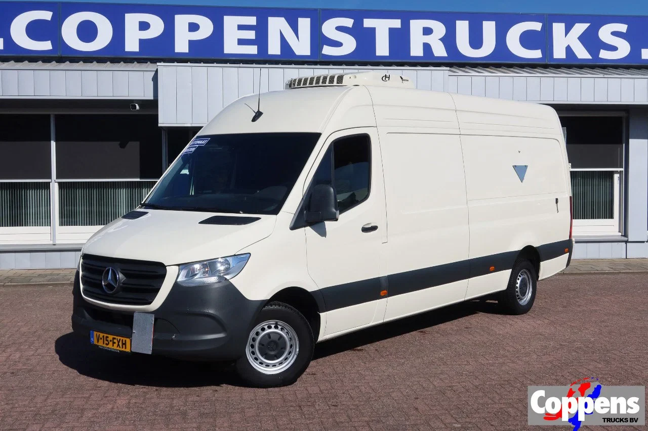 Mercedes-Benz Sprinter 2024 - 315 CDI L3/H2 Koel/vries Bitmep + Bar klep 600 kg + nachtaansluiting afbeelding 1