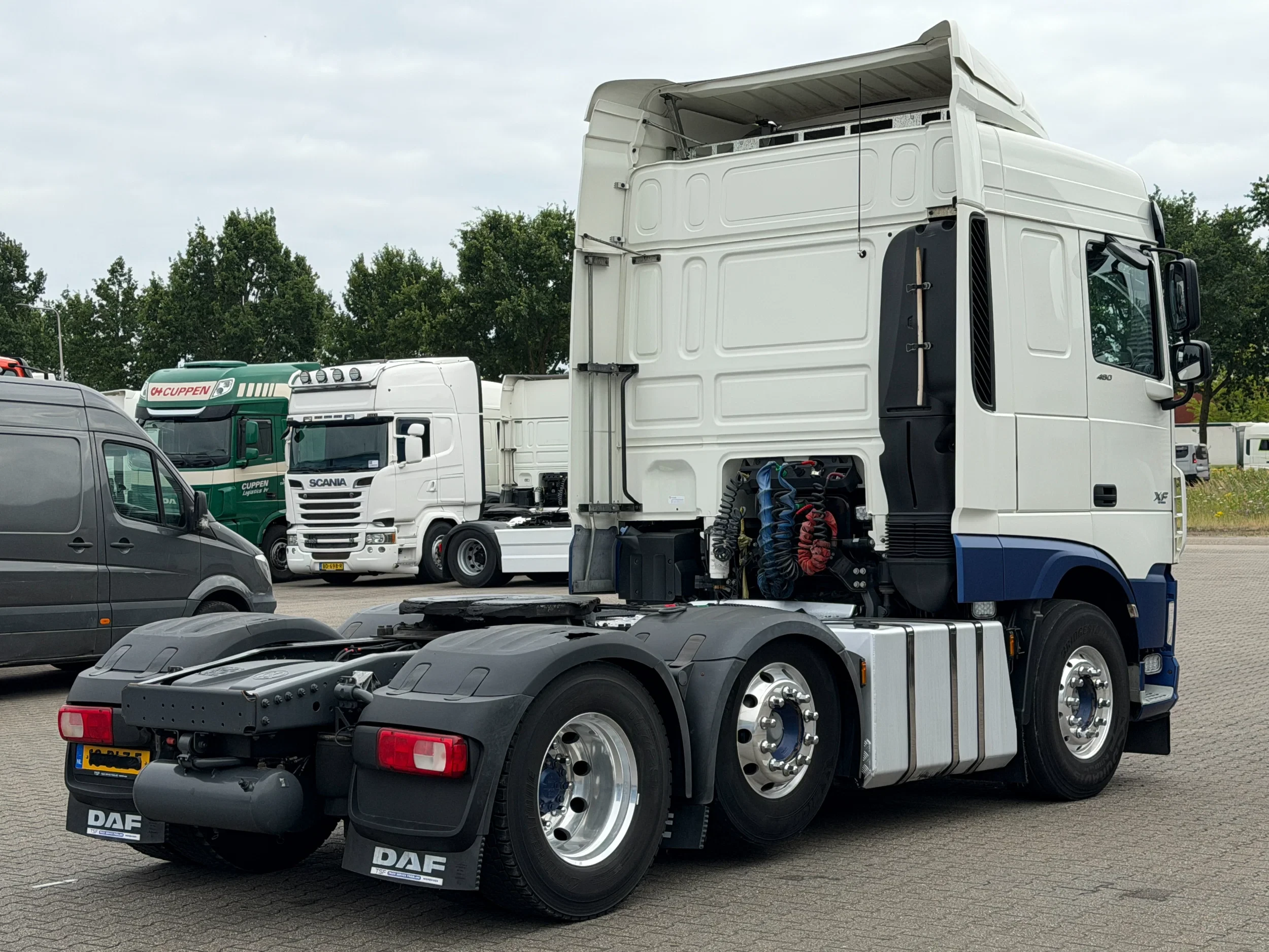 DAF XF480 2019 - 6x2/4 FTG Hydraulic Euro 6 Smart Tacho afbeelding 4