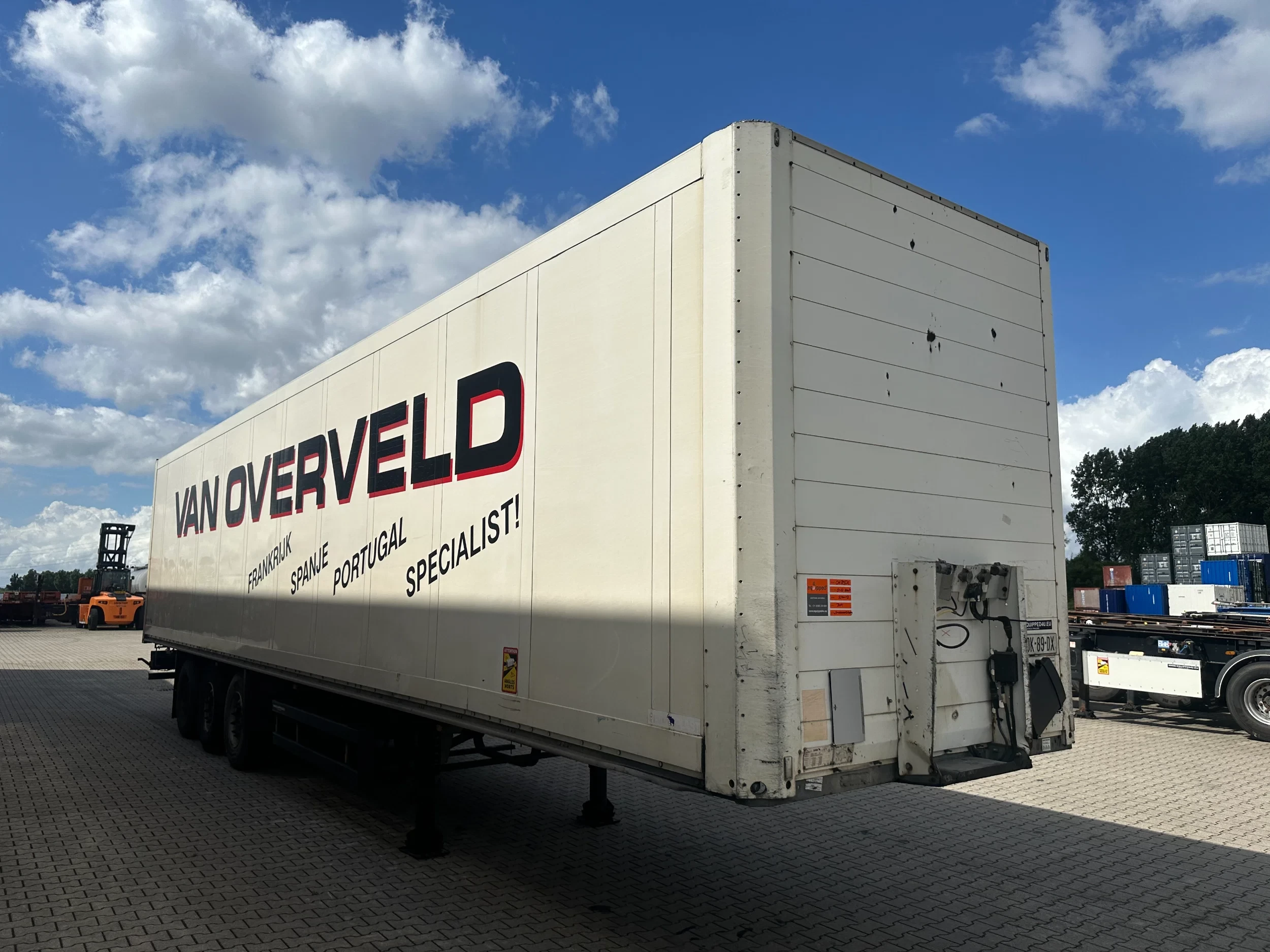 Schmitz Cargobull 2008 - SKO24 / SAF DISC / 2x LIFTAXLE / GALVANIZED / NL-TRAILER afbeelding 10