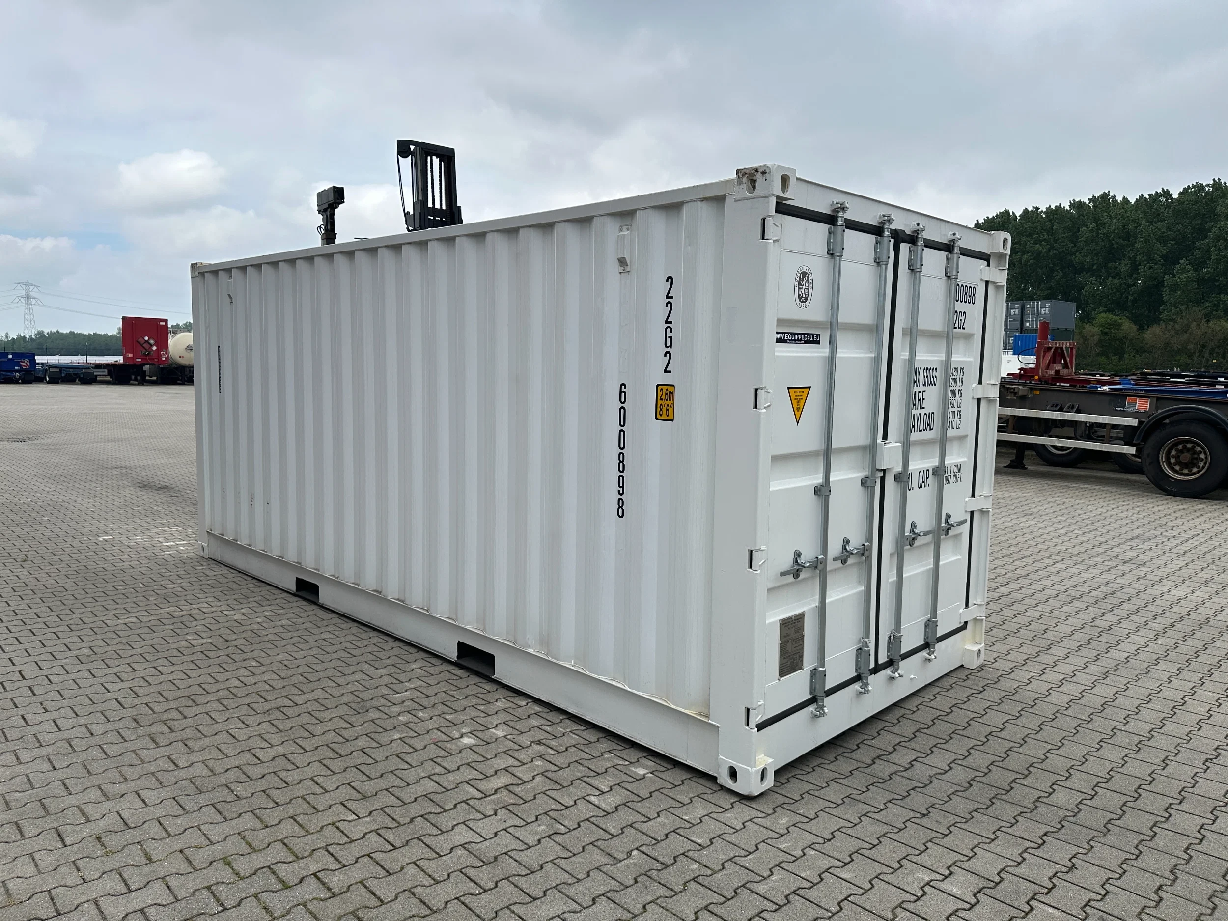 YANGZHOU 2026 - NEW (ONE-WAY) 20FT OPEN-SIDE CONTAINER afbeelding 24