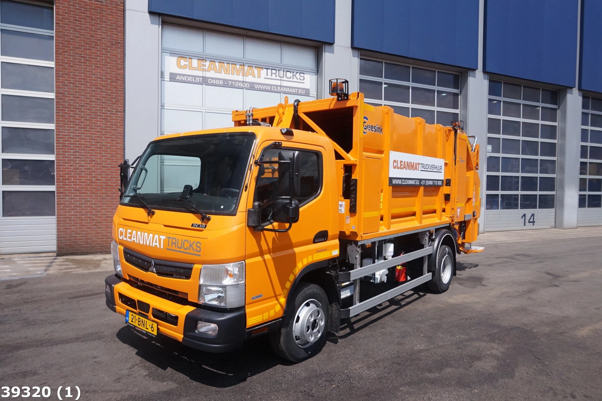 FUSO Canter 2019 - 9C18 Geesink 7m³ afbeelding 1
