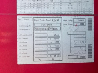Kögel Mercedes - Disc 2016 - N/A imagen 9