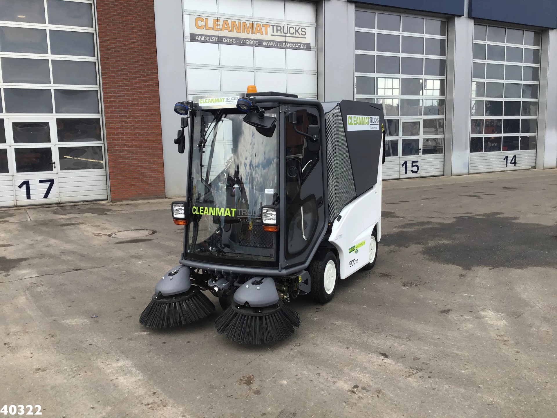 GREEN MACHINE 500 ZE PLUS Electric sweeper 2020 afbeelding 1