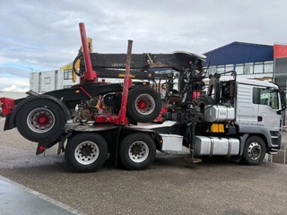 MAN TGS 2012 - 33.480 6X4 + HIAB 251S.82 + TRAILER 2 AXLE KRAEMER imagen 13