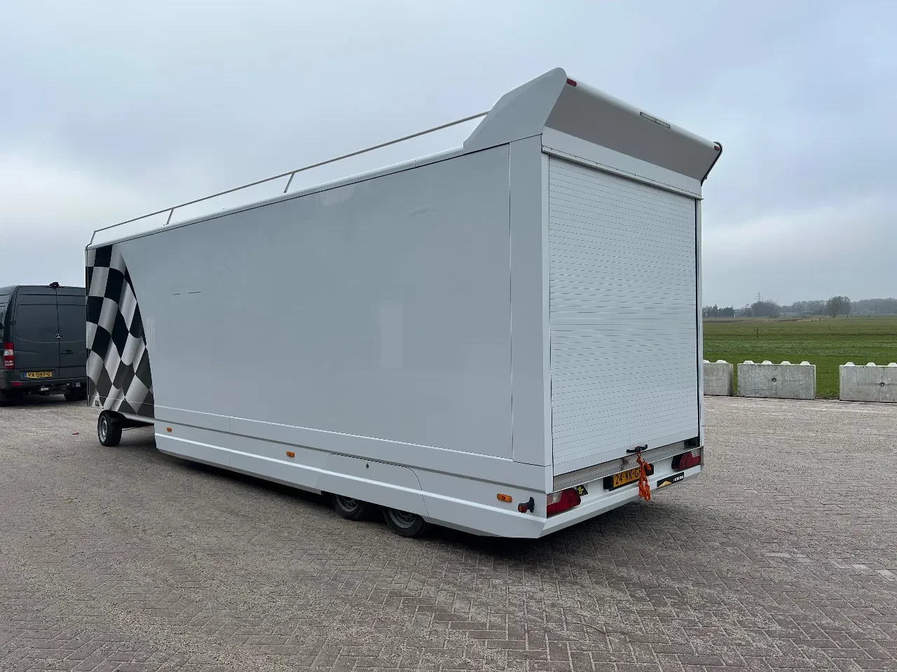 SCHULER 2005 - Schamel aanhangwagen 3.5 Ton met TENT afbeelding 5