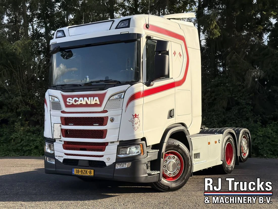 Scania R 2017 - R520 V8 6x2 - 2.90 WB | PTO | Hydraulic | Full Air | KING | ACC afbeelding 1
