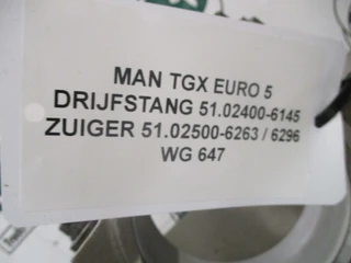 MAN TGX - 51.02400-6145 DRIJFSTANG 51.02500-6263 / 6296 ZUIGER EURO 6 afbeelding 2 miniatuur