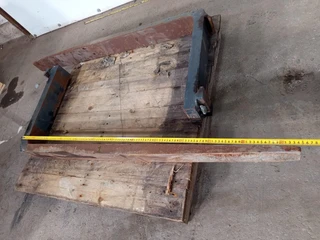 Unbranded Forklift Forks 125 cm afbeelding 2 miniatuur
