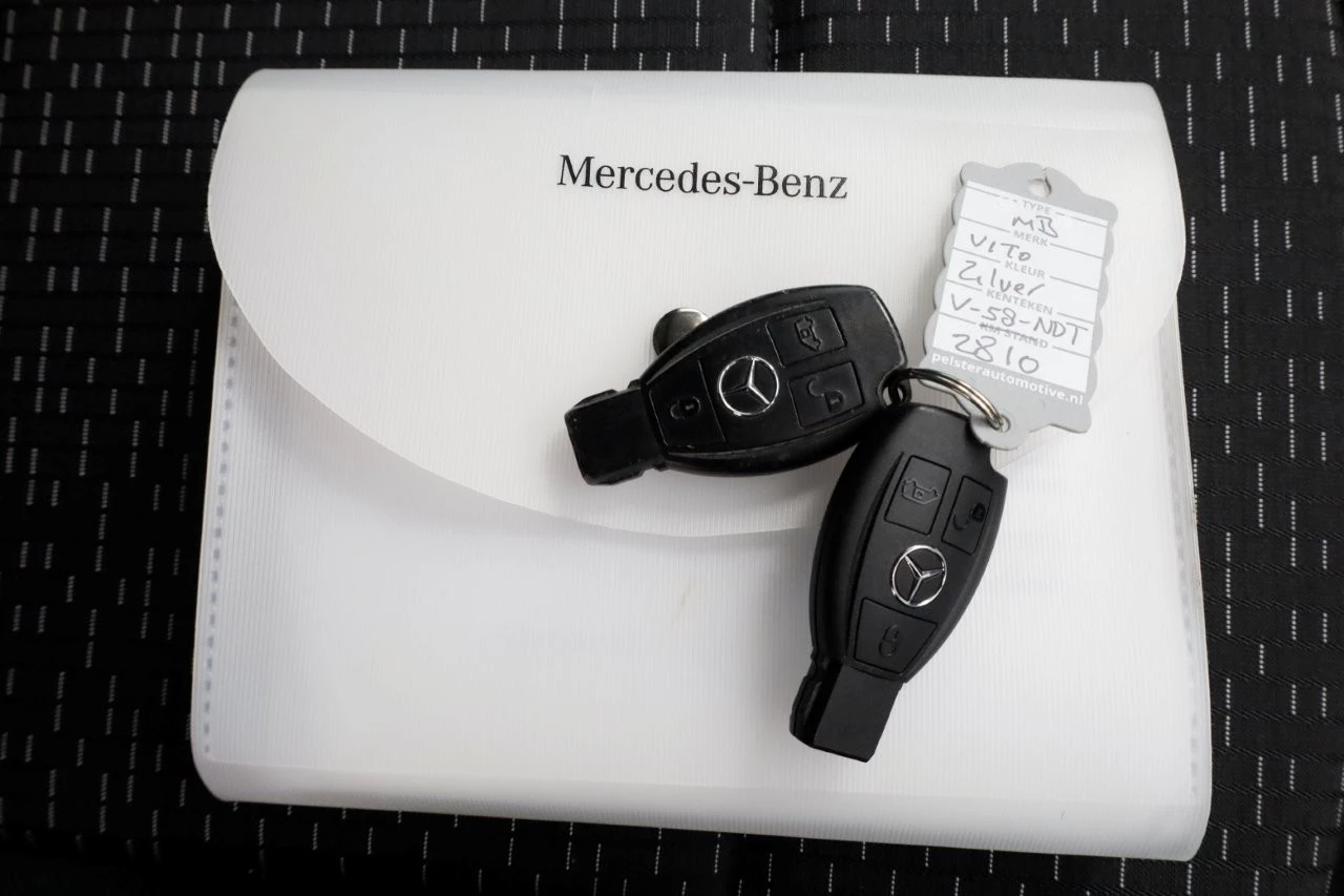 Mercedes-Benz Vito 2022 - 114 CDI 136pk Compact 9G Automaat 2x Schuifdeur/LED/Camera/Navi/Inrichting 05-2022 imagem 8