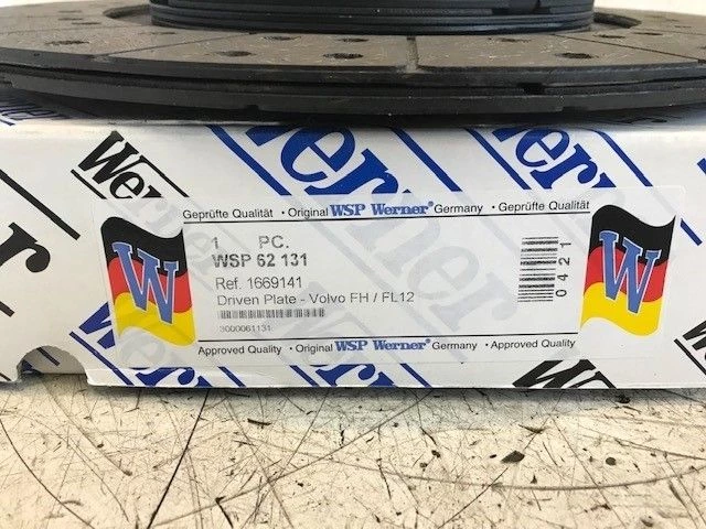 Volvo - 1669141-8112600 CLUTCH PLATE 380 MM FH12/FM12/FL12 (NEW) immagine 3
