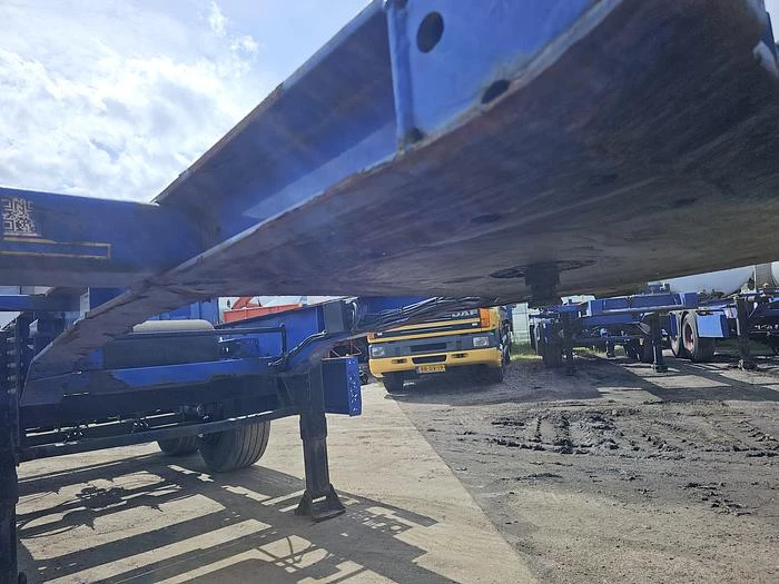 Krone 2 axle | container chassis | steel suspension | Bpw drum. 2009 image 11