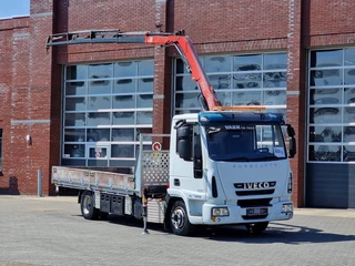 Iveco Eurocargo 2010 - 80E22 - Fassi F40A.0.24 crane with remote - Euro 5 - Side boards - Low KM obrazek 1