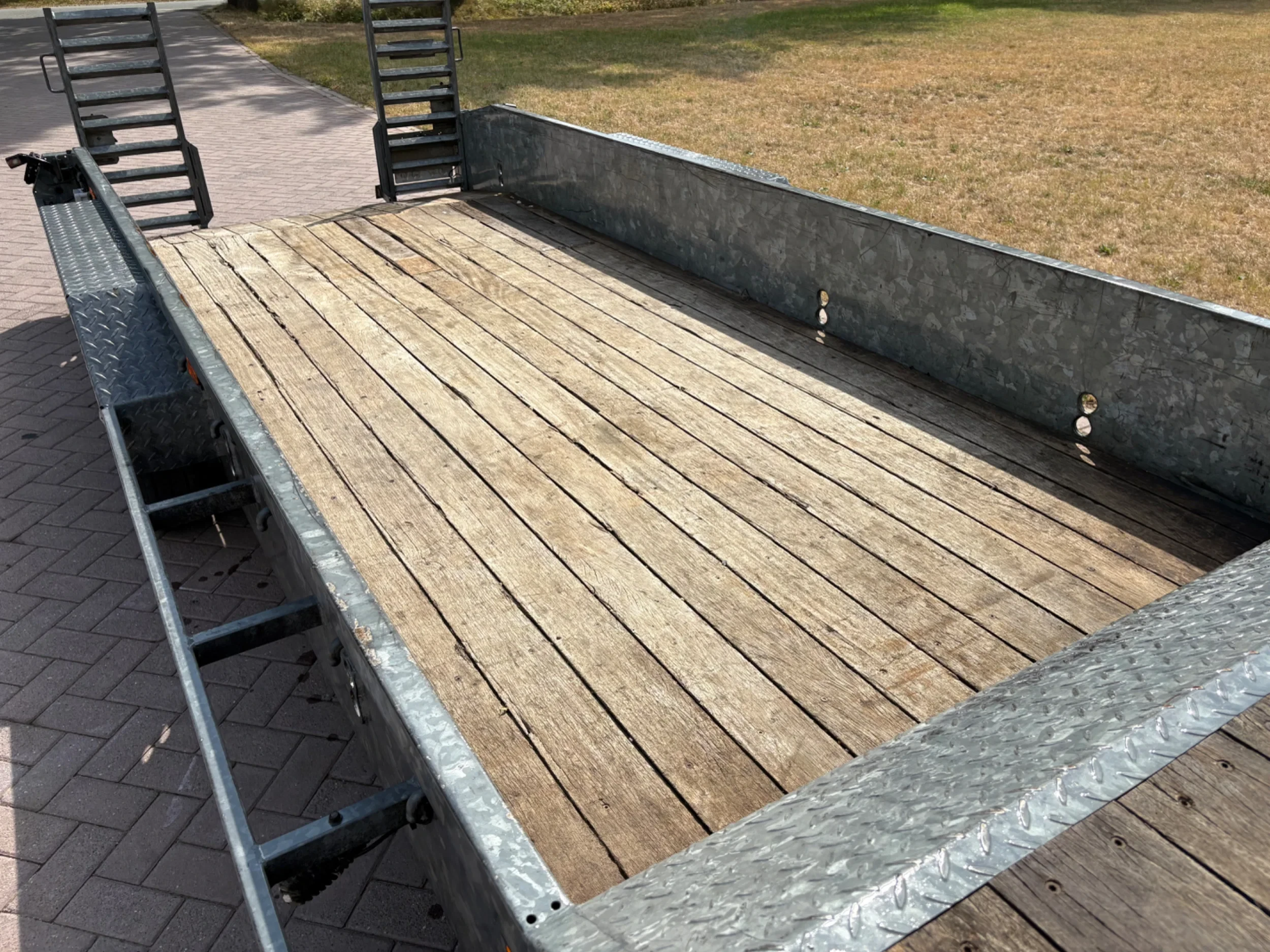 Veldhuizen P29-2 2013 - Be oplegger kuip dieplader 5.2 TON afbeelding 9