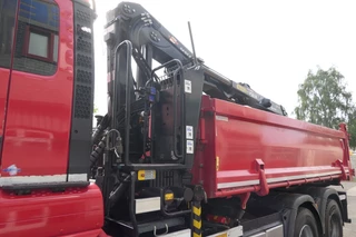 MAN TGS 2015 - 26.480 | 6X6 | 2 Side Tipper + Hydraulic dust cover | PALFINGER Q170Z84TI + Easy fold | 671711Km | 2015 | Smart Tacho 2 | Full Steel | Drum brakes | Trailer coupling | TUV/MOT/APK 02-2027 | NL-Truck obrazek 18