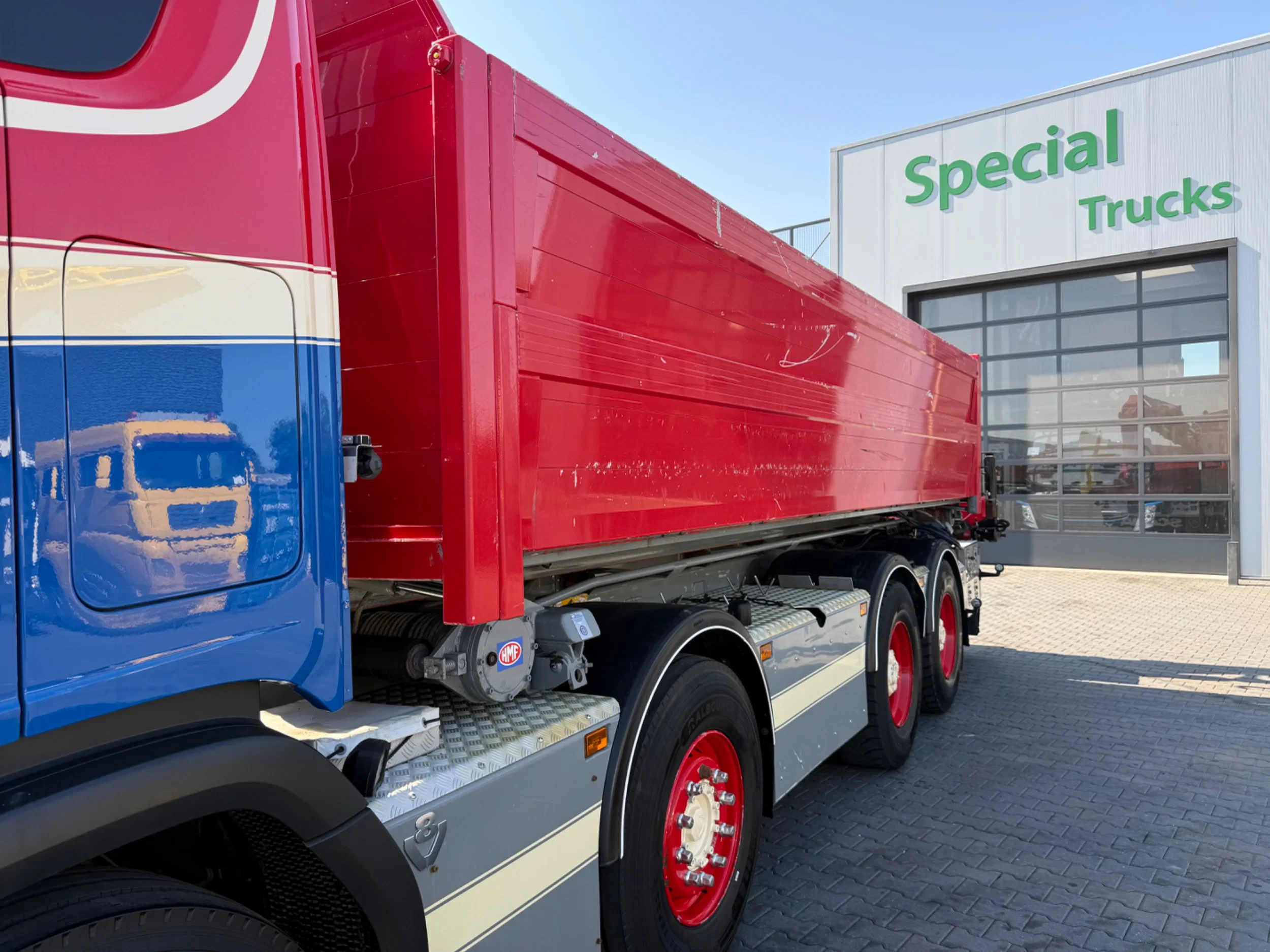 Scania R 2019 - R650 V8 B8x4NB / Euro 6 / HMF TF 324 / HMF 3220 K-RCS + Flyjib FJ600 K4 afbeelding 9