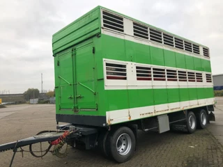 Trailor N/A 1993 - 3 As Aanhangwagen T.b.v. Veetransport, Frans kenteken bild 8