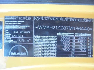 MAN TGA 2007 - 26.440 RETARDER NL TRUCK obrazek 21