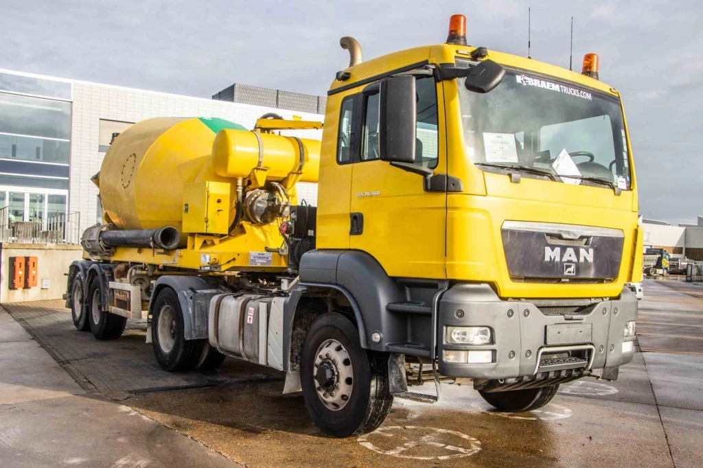 MAN TGS 2012 - 18.360 BLS-4X4H+SEMI MIXER 10M3 image 2