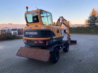Hyundai N/A 2013 - Robex 55W-9 wheeled excavator, 2013 year, Airconditioning !! image 6
