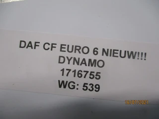 DAF - 1716755 DYNAMO EURO 6 NIEUW!!! obrázek 3 náhled