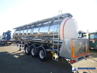 Burg Food / chemical tank inox L4BH 37.5 m3 / 3 comp 2006 image 3 thumbnail