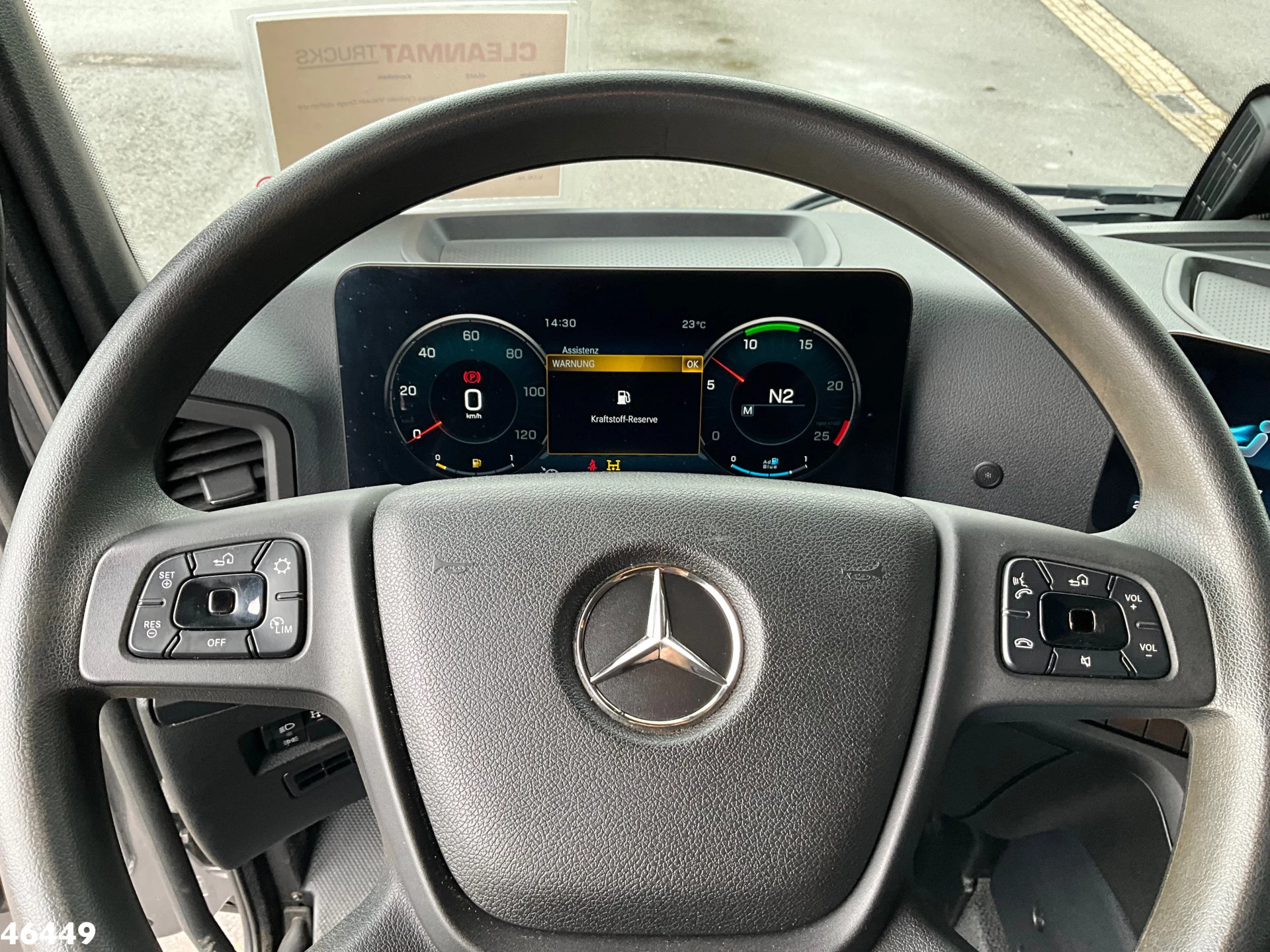 Mercedes-Benz Arocs 2643 6x4 Koks Cyclovac Vacuum Droge stoffen RVS opbouw Just 21.576 km! 2023 immagine 26
