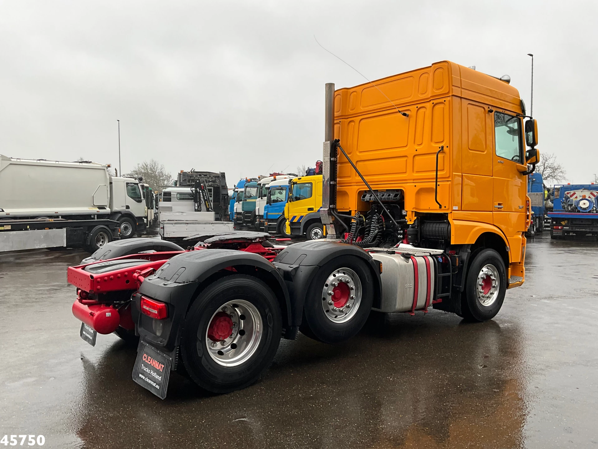 DAF FTG XF 530 6x2 Euro 6 ZF Intarder Kiphydrauliek 2021 image 5