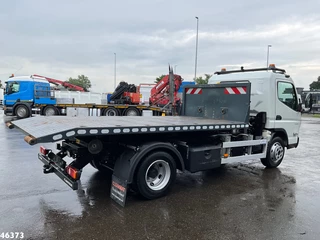 FUSO Canter 2023 - Euro 6 Hyvalift 5 Ton haakarmsysteem + Flatbedcontainer Just 44.417 km! image 6