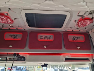 Scania S 2020 - S580 V8 NGS Highline 6x2 - BDF - Retarder - Full air - Custom interior - Loadlift - Fridge - obrazek 23