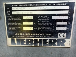 Liebherr N/A 2016 - A918 obrazek 26