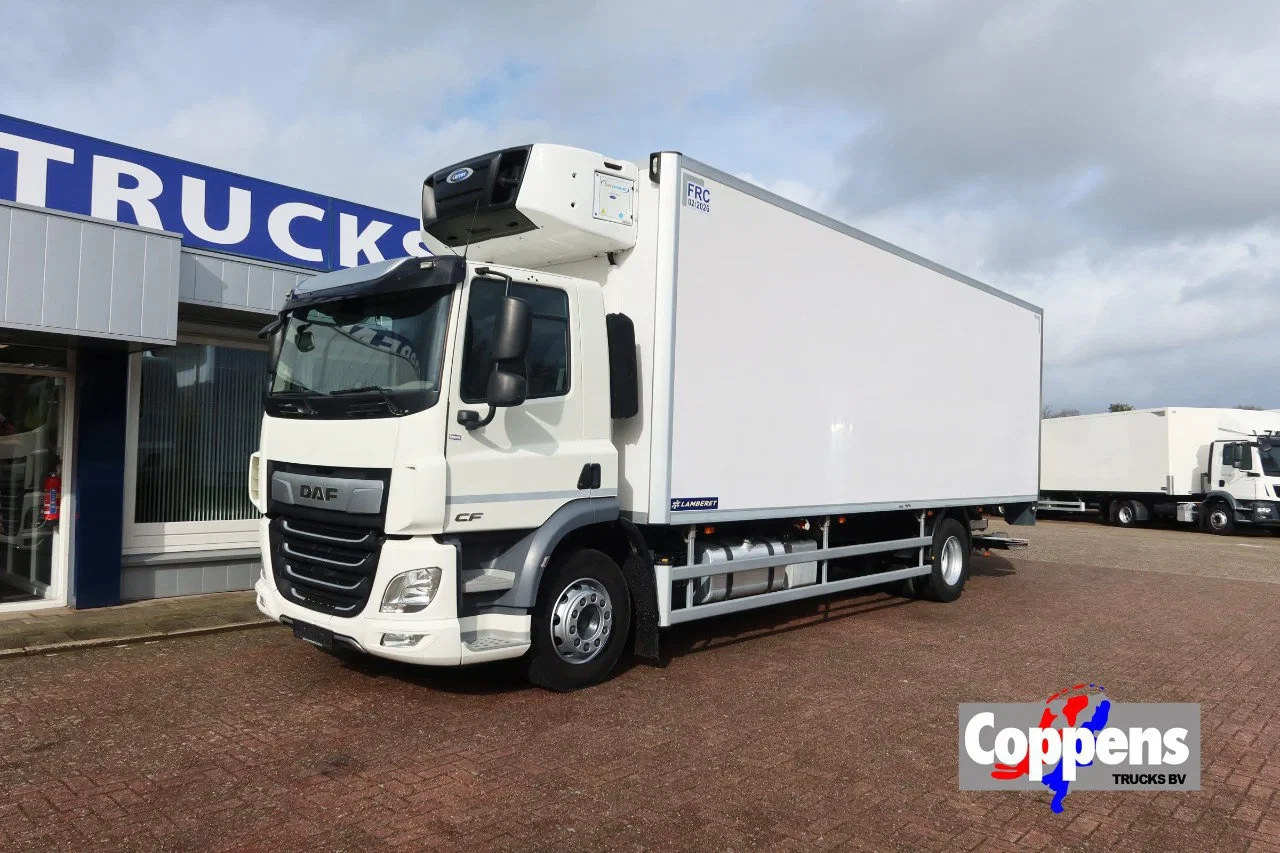 DAF CF 320 2020 - Bak + Dhollandia 2000kg klep, Carrier Silence Supra 1150 afbeelding 1