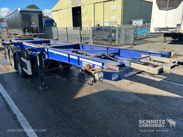 Dennison Semitrailer Containerchassis Slider 2018 afbeelding 1