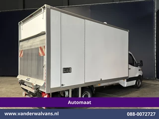 Mercedes-Benz Sprinter 2022 - 317 CDI 170pk 9G-Tronic Automaat Bakwagen 21m3 KUUB Hoog Laadklep Zijdeur Euro6 Airco | Leder | Lat om Lat betimmering image 10