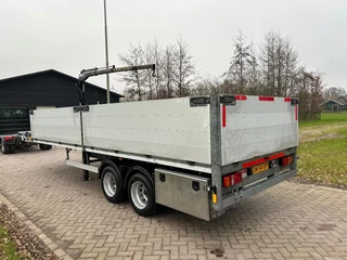 kuiper N/A 2013 - Be oplegger 9 ton met luiken en kraan immagine 6