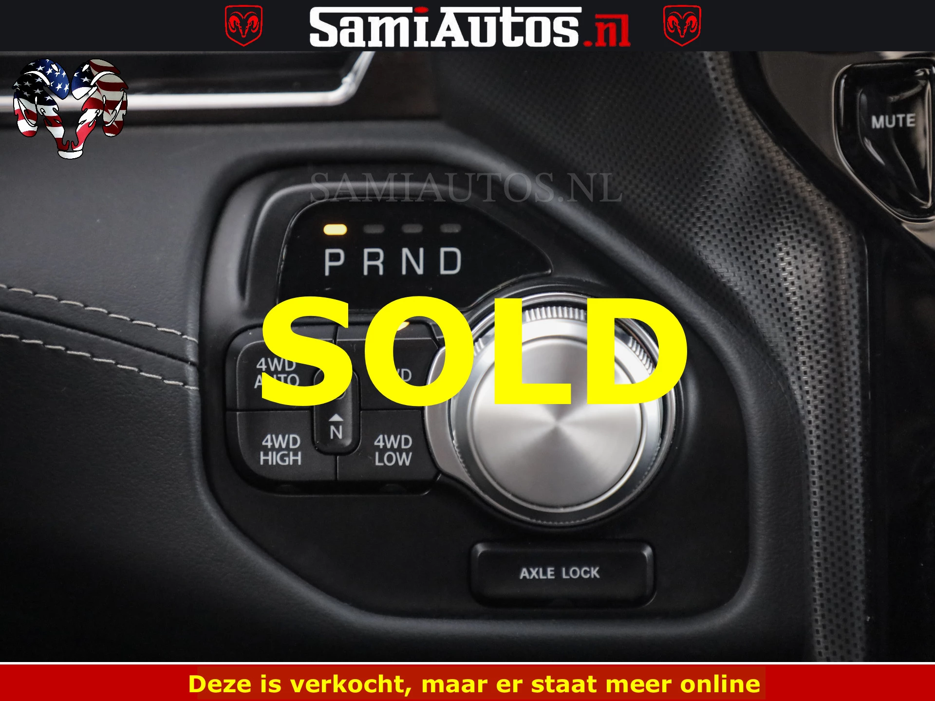 Dodge Ram Pick-Up 2024 - DELMONICO | LIMITED NIGHT 5.7 V8 | BOM VOL | HUD | LUCHTVERING | MEEST LUXE DUBBELE CABINE | 5 PERSOONS | obrázek 64