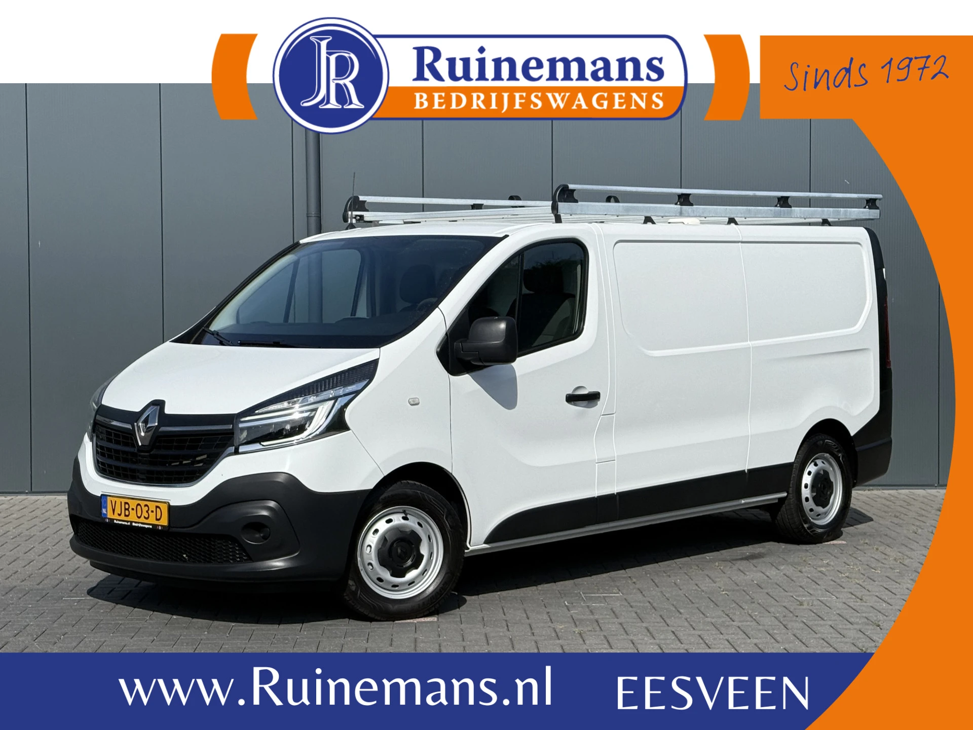 Renault Trafic 2021 - 2.0 dCi 120 PK / L2H1 / 1e EIG. / TREKHAAK / IMPERIAAL / 3-ZITS / AIRCO / CRUISE / NAVI / LED afbeelding 1