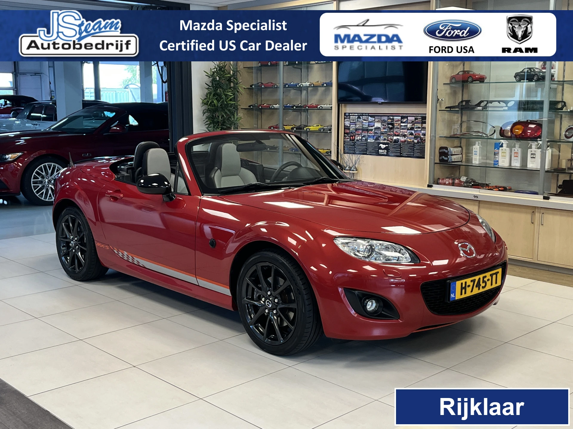 Mazda MX-5 2013 - NC Roadster Coupe 2.0i Senshu LTD Airco Bose Xenon Leder Cruise Nr. 19/200 obrázek 1