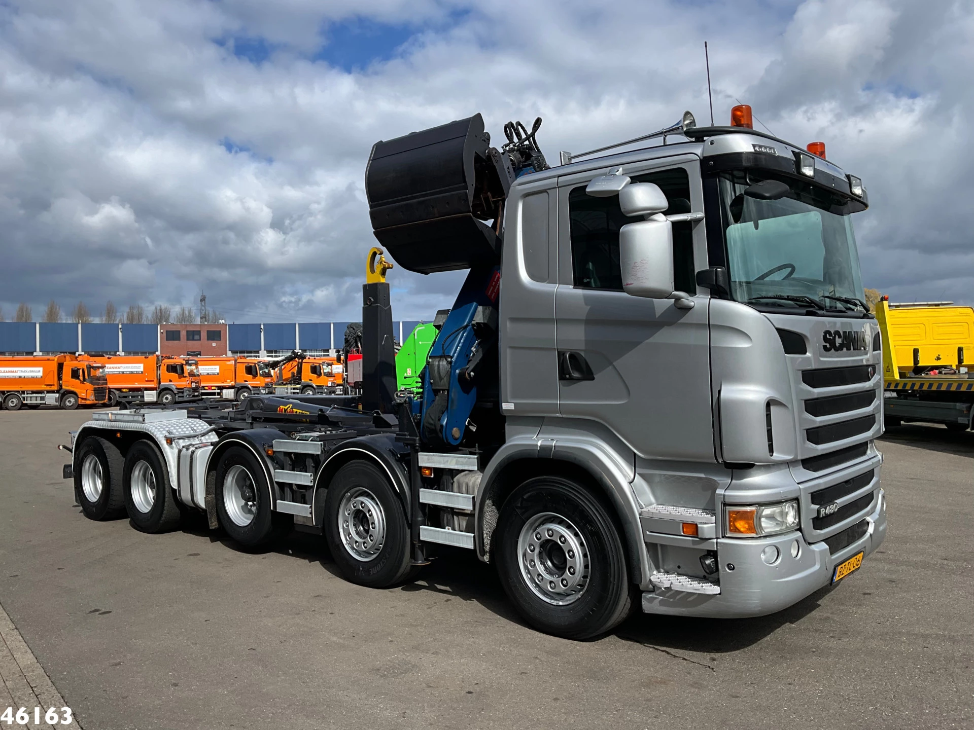 Scania R 2012 - 480 10x4 Retarder HMF 16 Tonmeter Z-kraan Bild 5