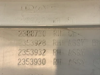 DAF N/A - 2353932 HOEKSPOILER RH MET SCHADE (NIEUW) bild 4