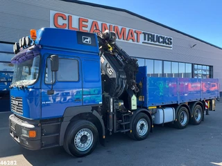 MAN 26.464 DFLC 8x4 Hiab 60 Tonmeter laadkraan + Fly-Jib! Just 336.074 km! 2003 - N/A zdjecie 2